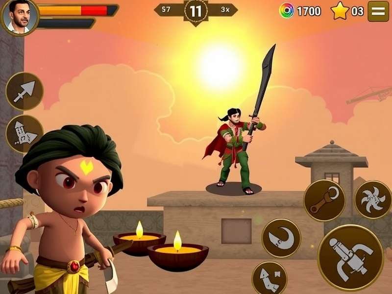 Traditional Indian Weapons in Desi Combat King